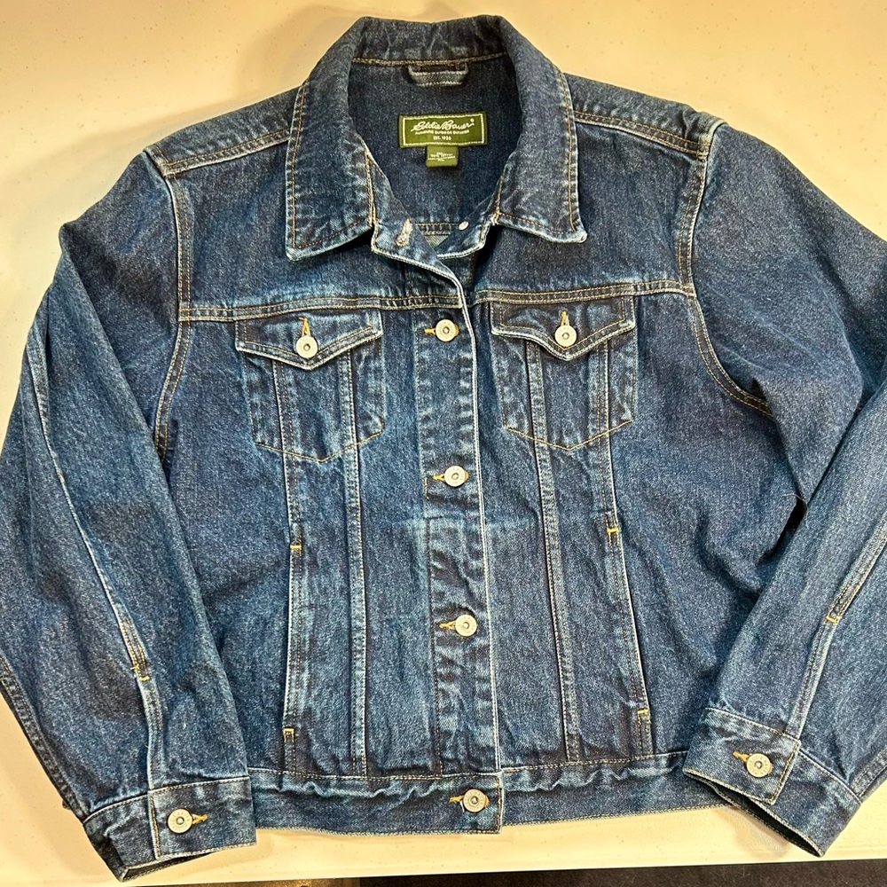 1990’s Eddie Bauer Women’s XL Jean Jacket
